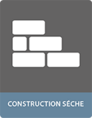 Colle pour adhesif en construction seche