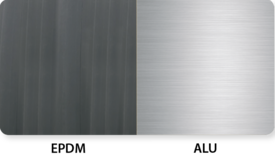 Kleben mit Klebstoff von EPDM mit Aluminium