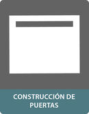 construcción de  puertas