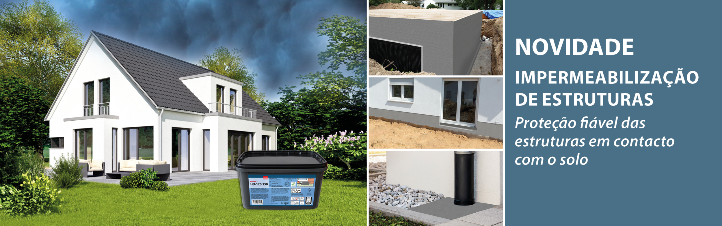 Impermeabilização de estruturas