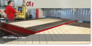 CNC composite panels milling center