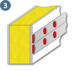 Bonding of strips