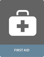 Adhesives first aid 
