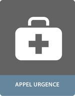 Colles adhésifs appel urgence