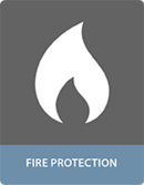 Bonding with adhesives fire protection applications