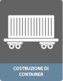 Incollaggio con colle nella costruzione di container