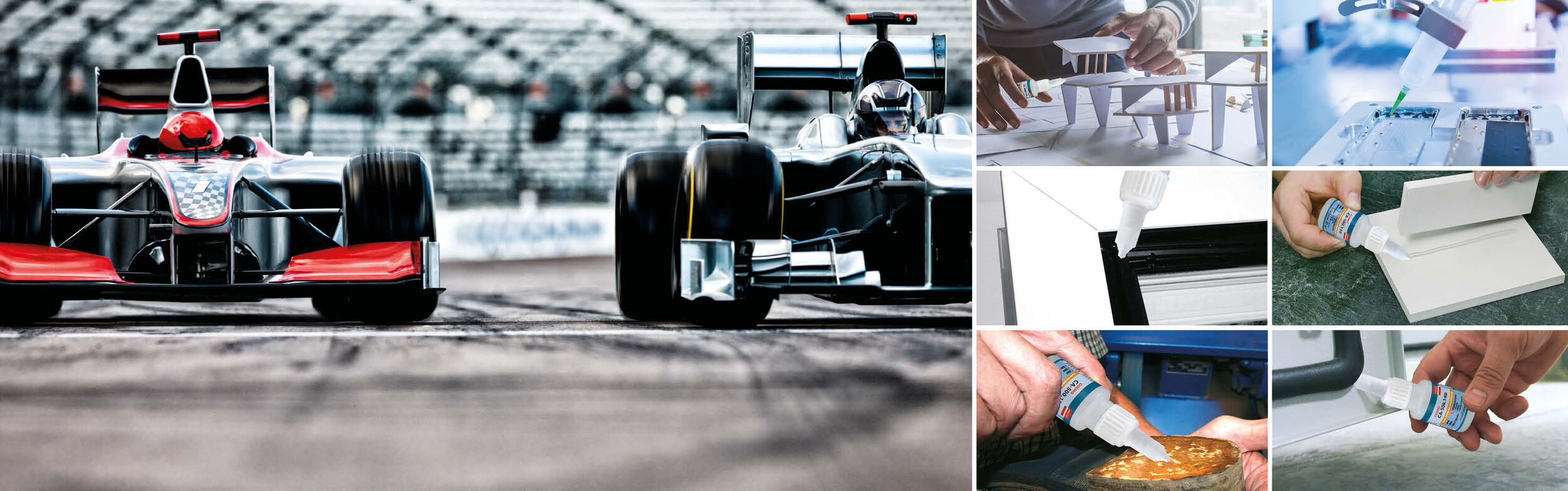 Kleben mit Sekunden Klebstoffen