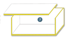 Surface bonding of wall elements