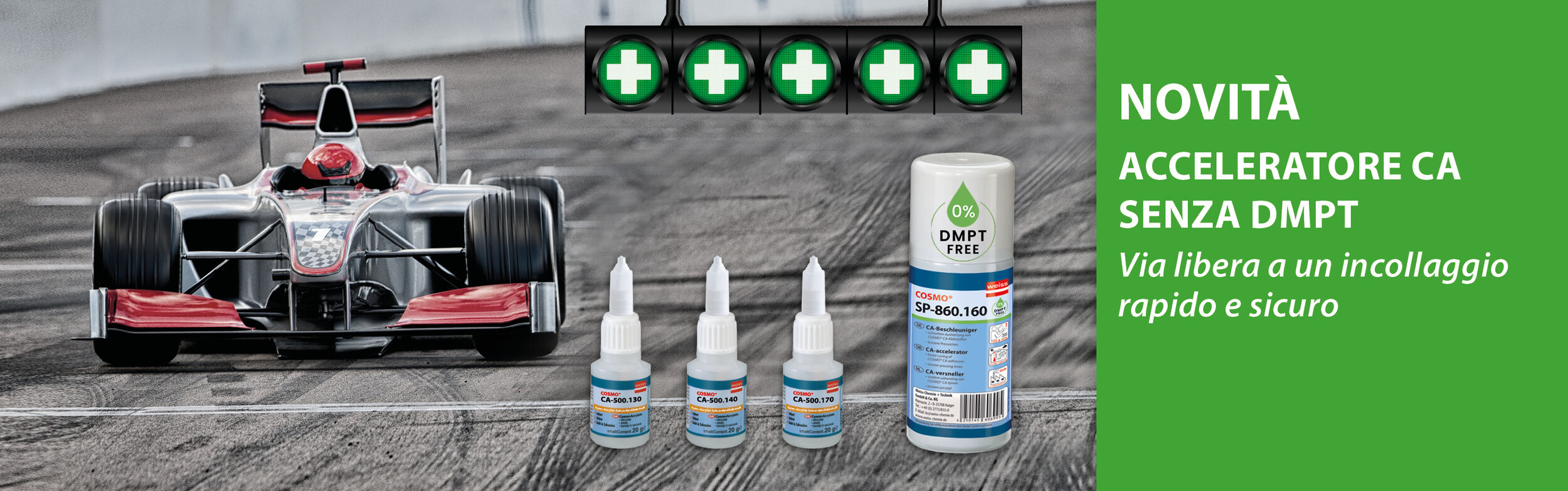 Acceleratore CA senza DMPT