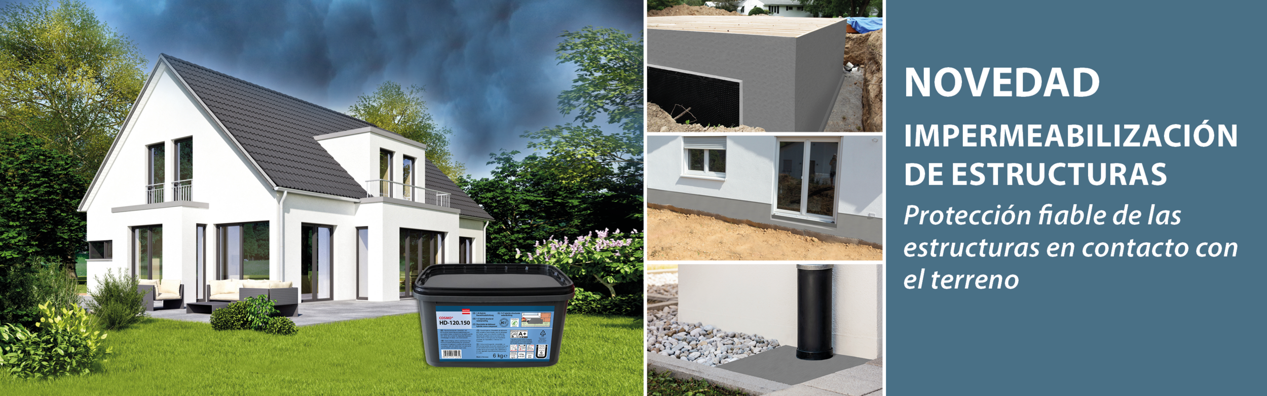 Impermeabilización de estructuras