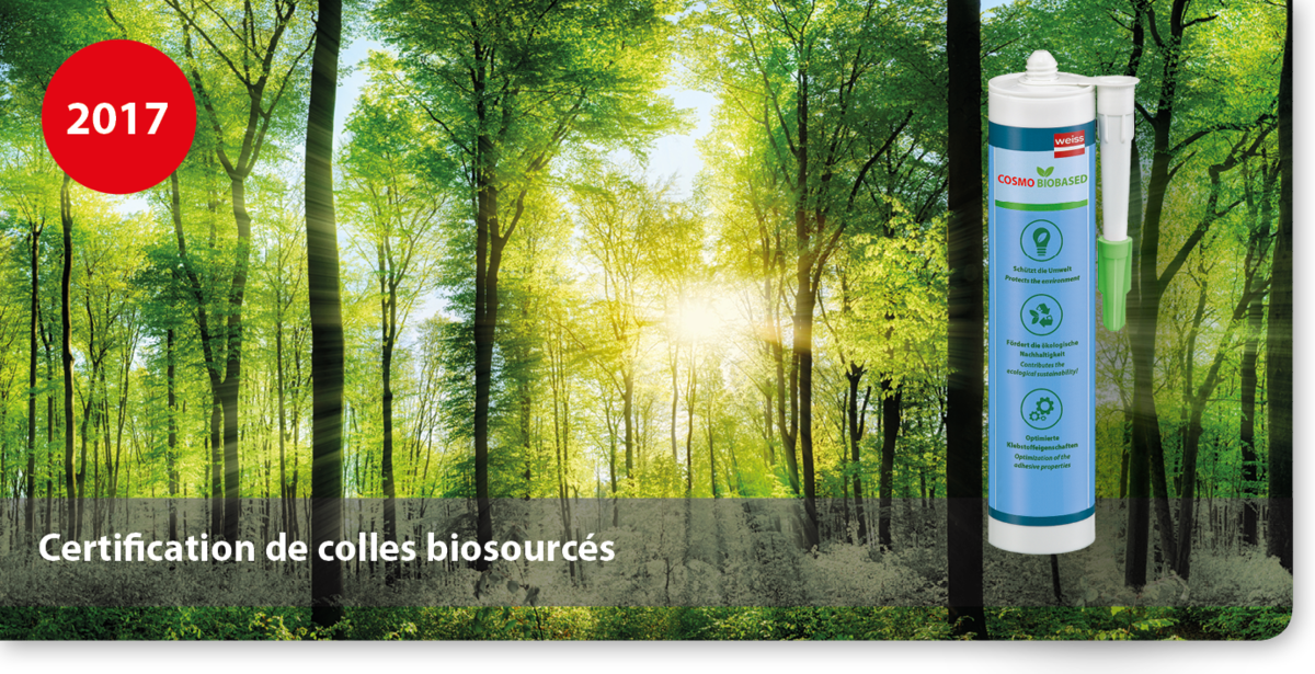 Certification de colles biosourcés