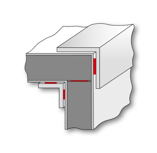 COSMO® adhesives and sealants for bonding roof angle profiles