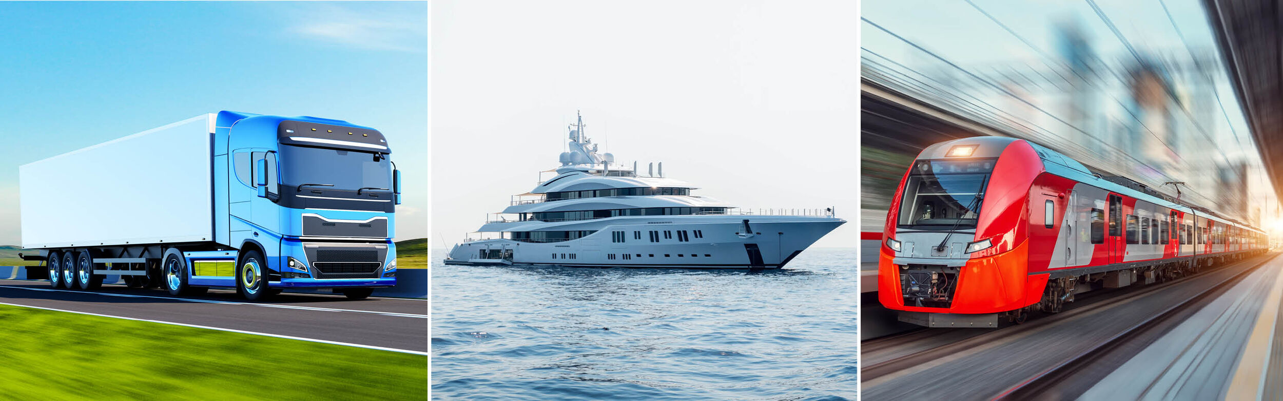 Klebeanwendungen für Klebstoffe im Bereich Transportation / Marine