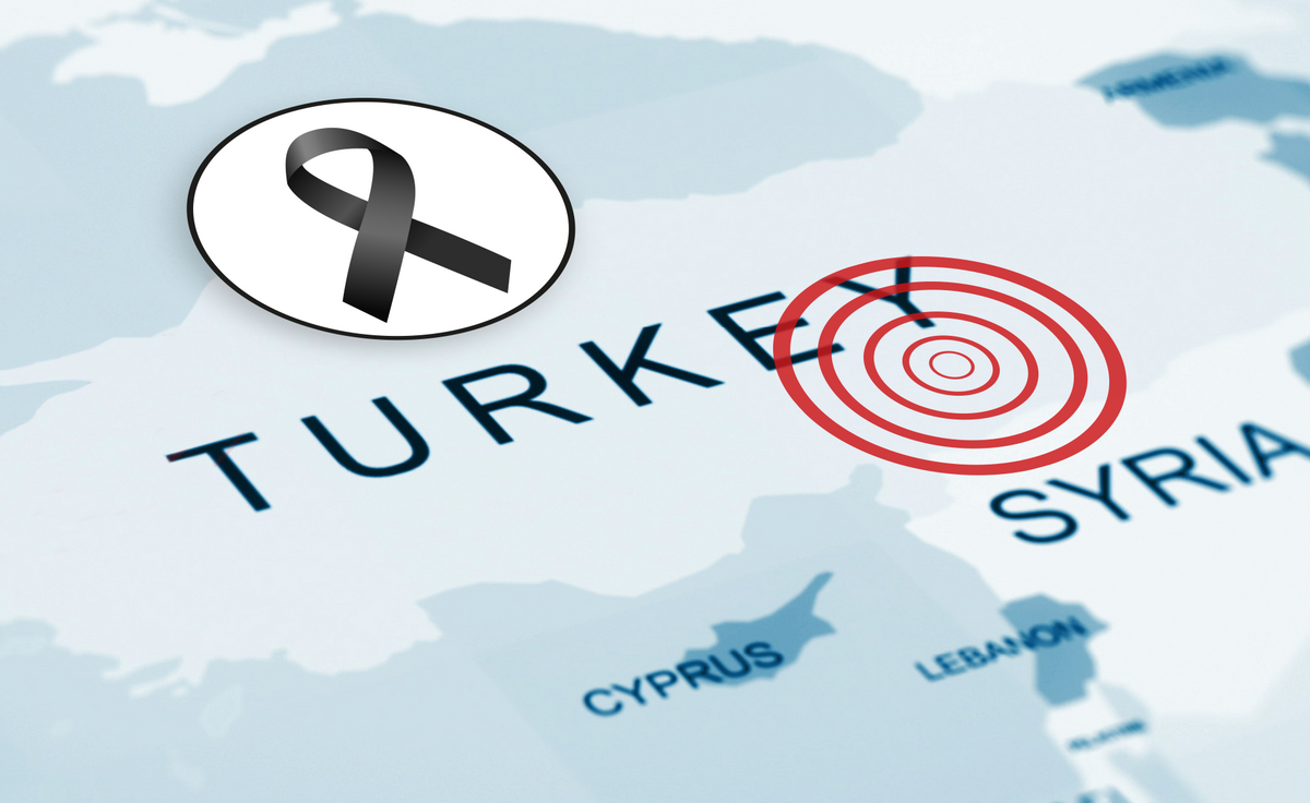 Nasze kondolencje i wyrazy współczucia dla mieszkańców Turcji i Syrii