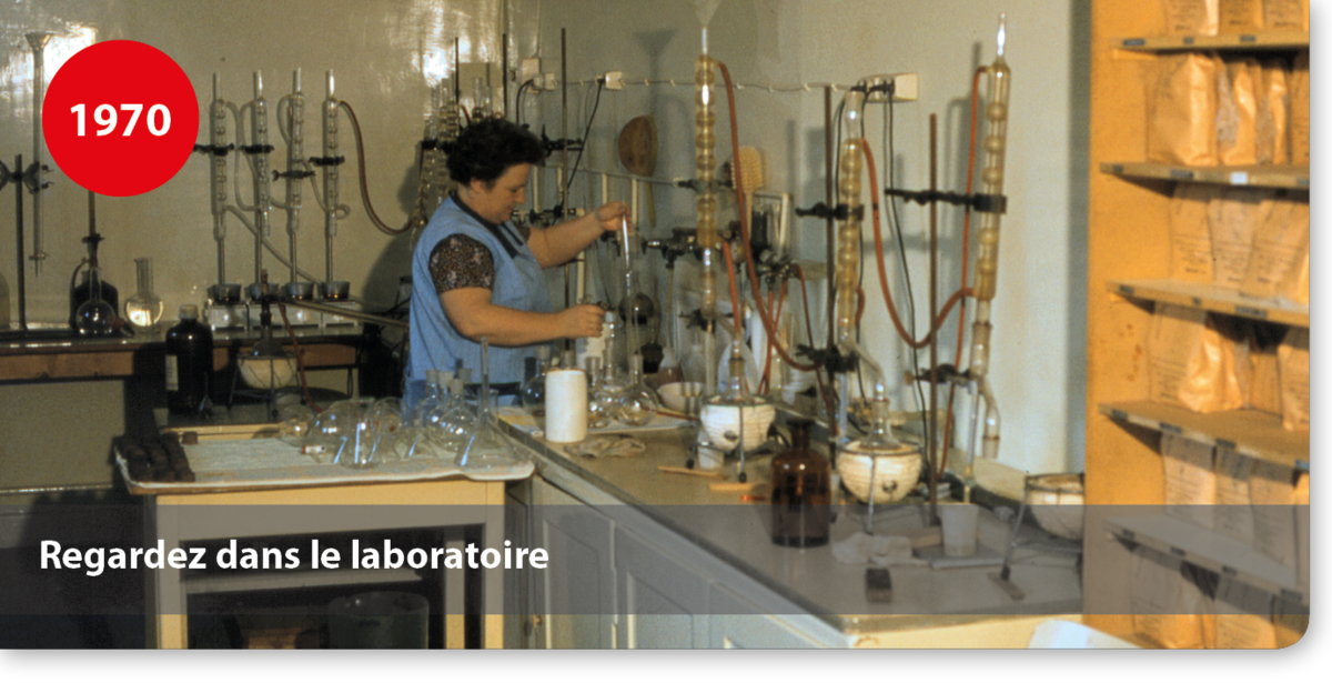 Regardez dans le laboratoire pour departement colles