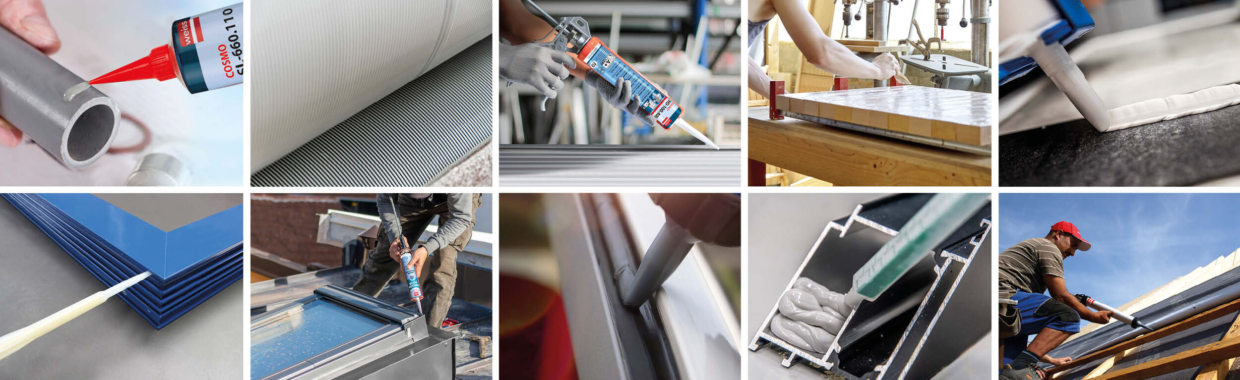 Applications de COSMO® colles