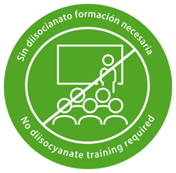 Sin diisocianato formación necesaria