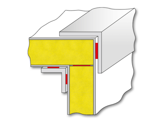 Constructive bonding of roof angles