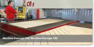 Machine fraisage CNC panneaux sandwich