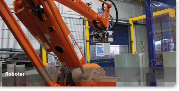 Roboter for adhesive production