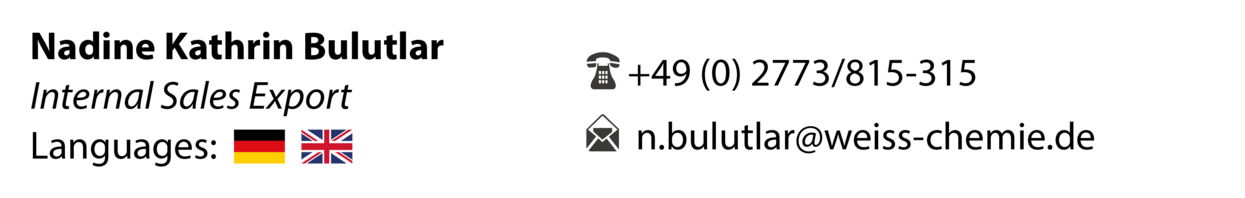 Nadine Kathrin Bulutlar - Internal Sales Export Composite Panels