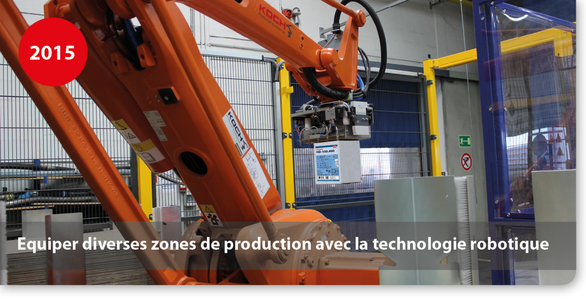 Equiper diverses zones de production avec la technologie robotique production de colles