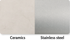 Bonding ceramics with stainless steel