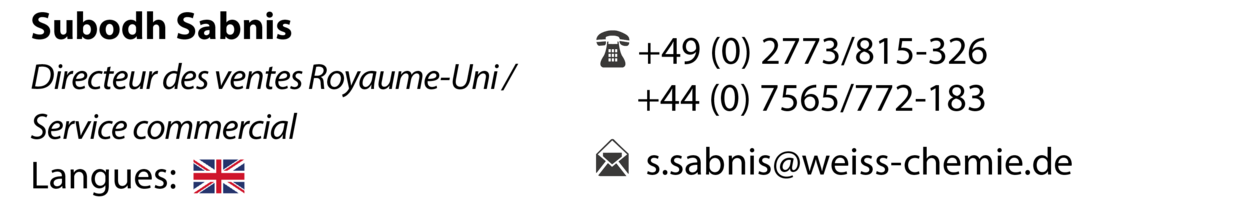 Subodh Sabnis - Sales Manager UK / Service commercial