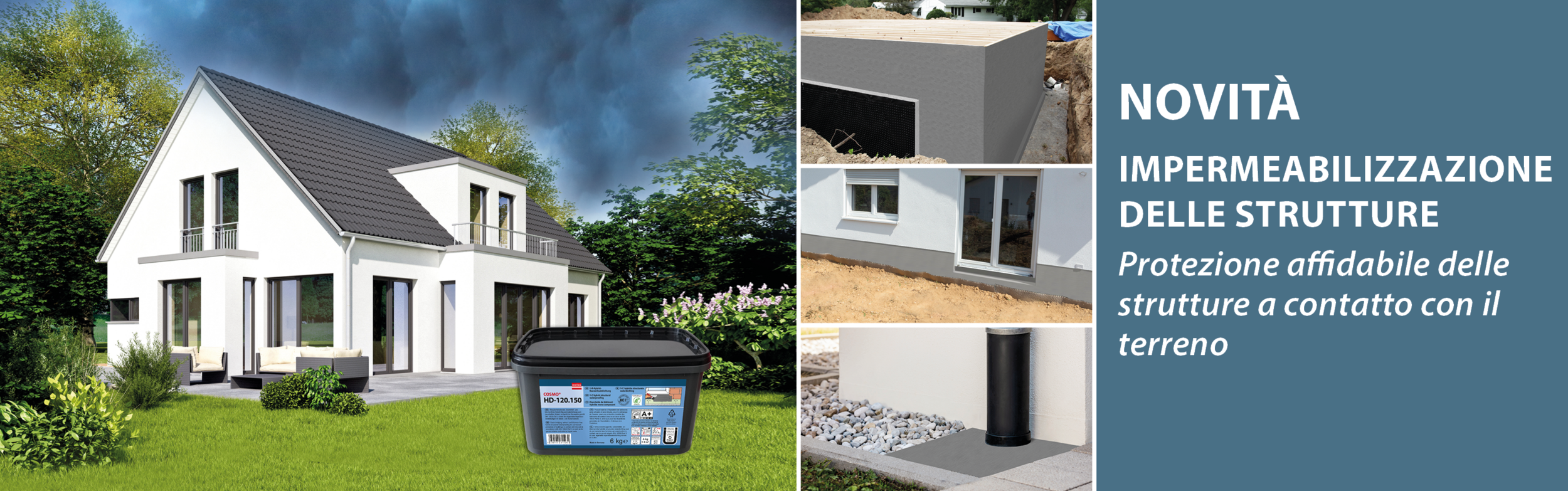 Impermeabilizzazione delle strutture