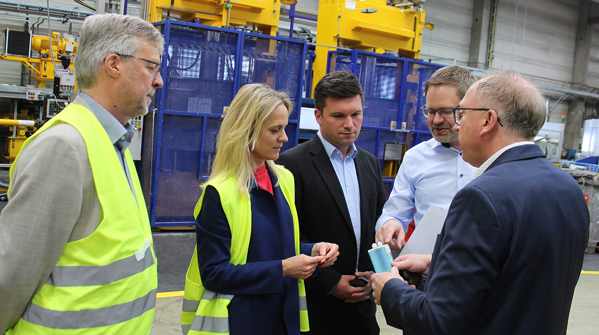 Visita de la VCI a Weiss Chemie + Technik en Haiger