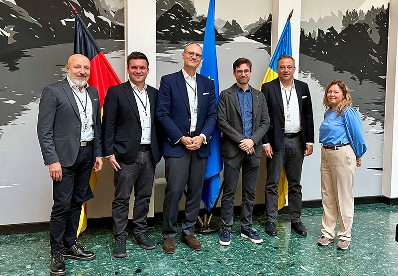 Besuch der deutschen Botschaft in Kiew