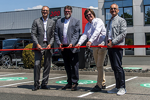 12 new e-charging stations and own photovoltaic