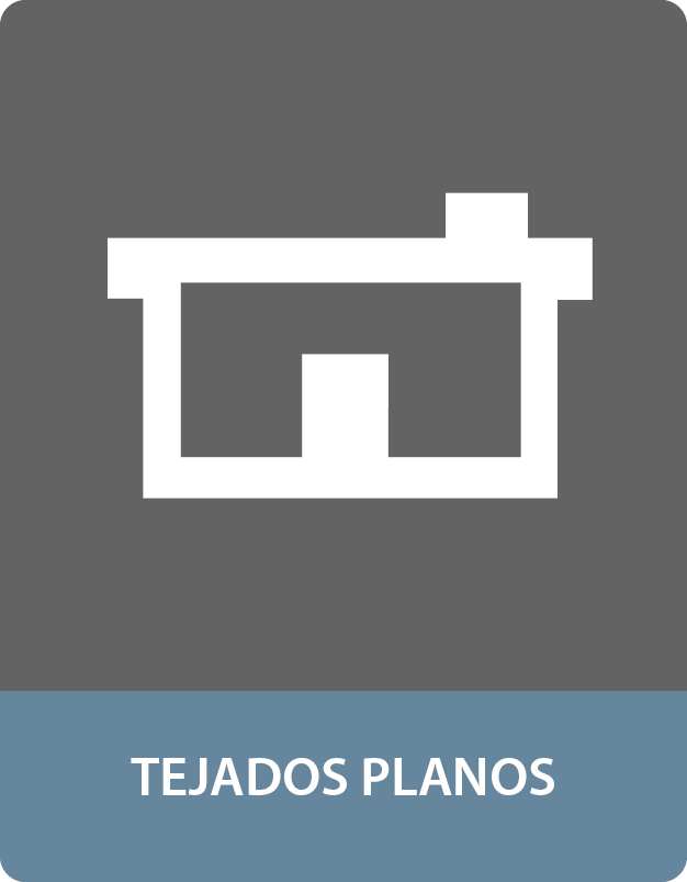 Adhesivos para tejados planos