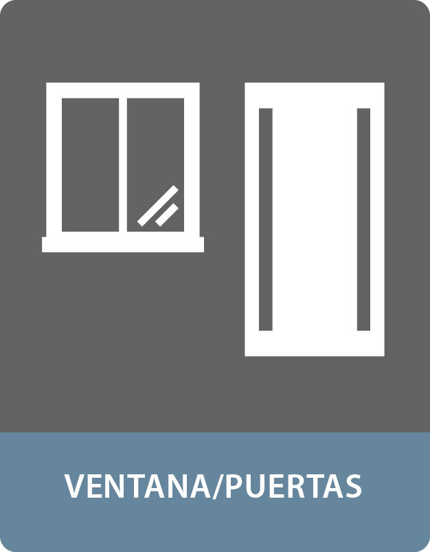 Pegado con adhesivos COSMO® en la construcción de ventanas y puertas