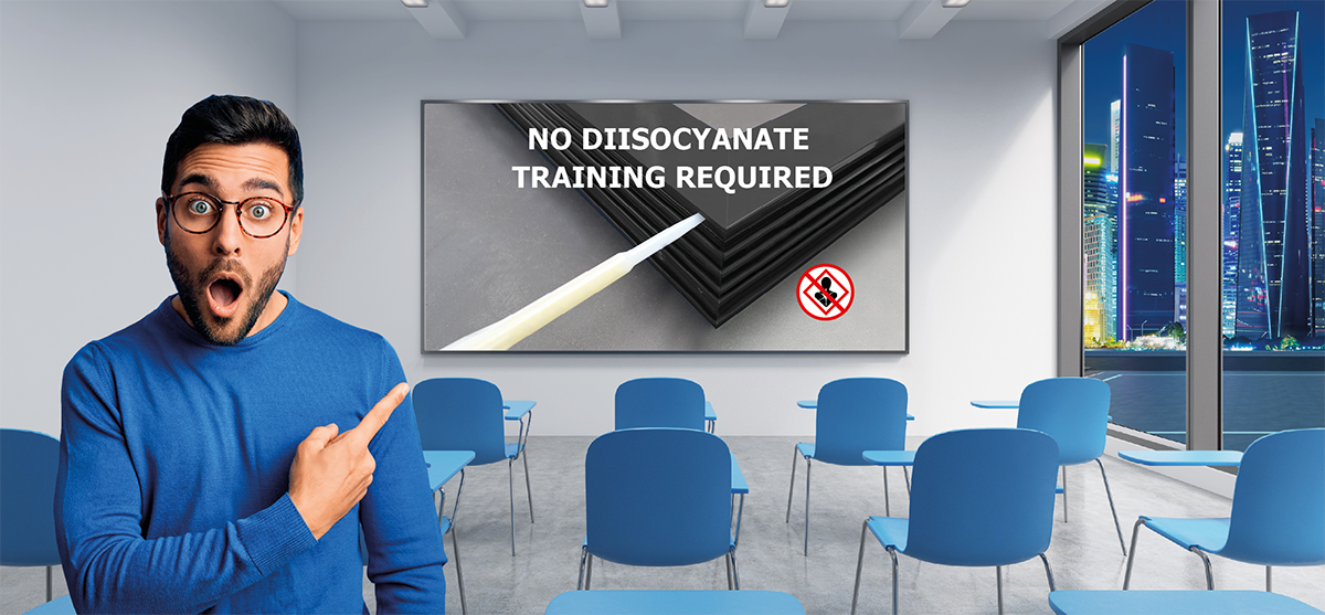 PUR Adhesive: No Diisocyanate Training Required - H351-Free