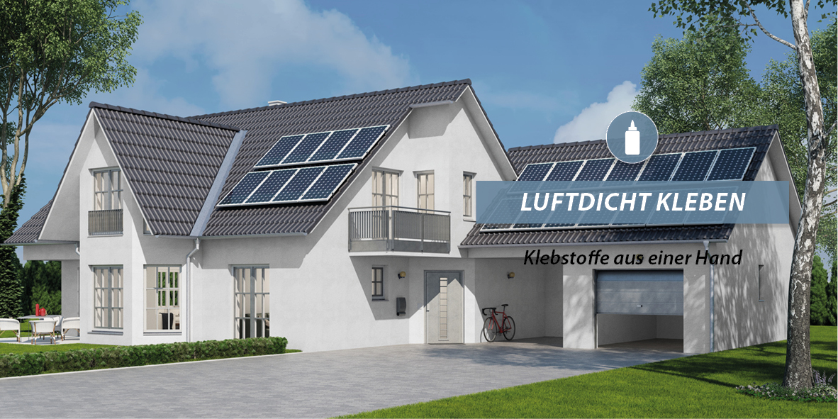 Klebstoffe zum luftdichten Kleben