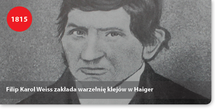 Filip Karol Weiss zakłada warzelnię klejów w Haiger