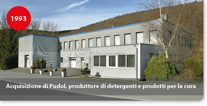 Acquisizione di Pudol, produttore di detergenti e prodotti per la cura