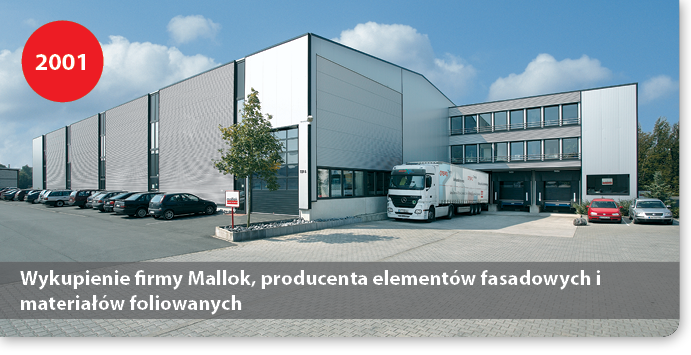 Wykupienie firmy Mallok, producenta elementów fasadowych i  materiałów foliowanych
