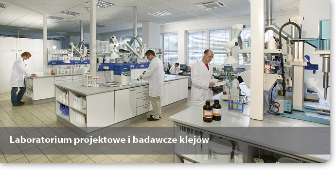 Laboratorium projektowe i badawcze klejów 