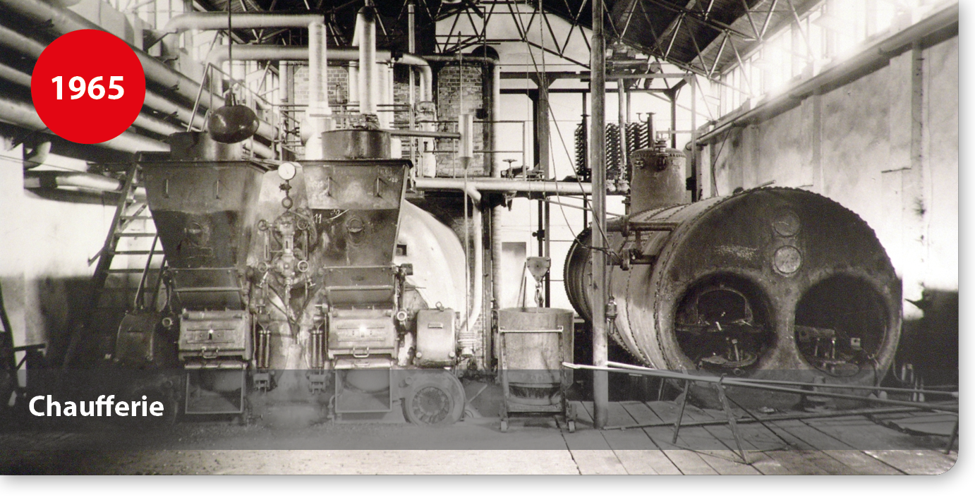 Chaufferie pour production de colles