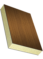 Panneaux sandwich deux faces GFK, âme XPS