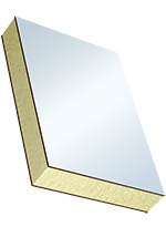 Panneaux sandwich deux faces HPL, âme PUR