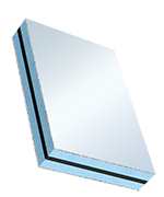 Panneaux sandwich phono-isolants COSMO Silent (dB 38) - ALU