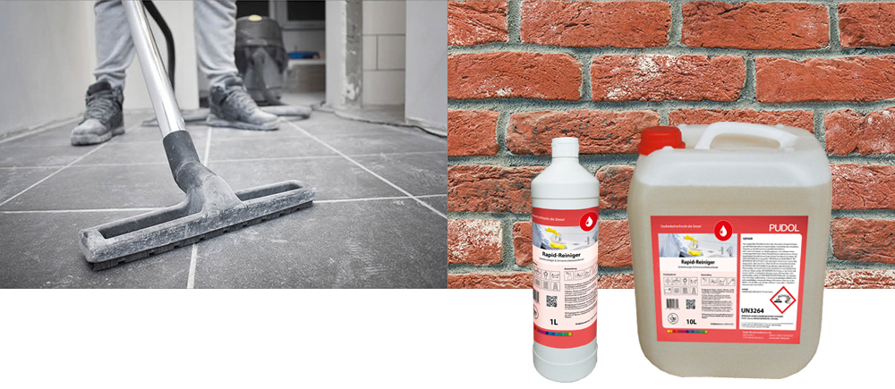 Pudol cleaning agents - cement residue remover
