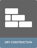 Bonding dry construction