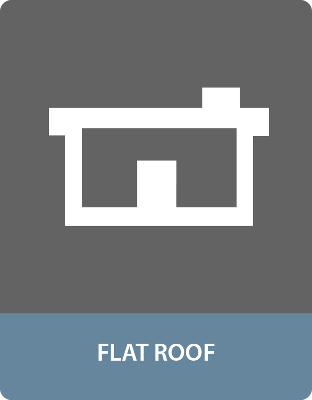 Bonding flat-roof