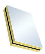 Sound-insulating composite panels COSMO Silent (dB 37) - PVC