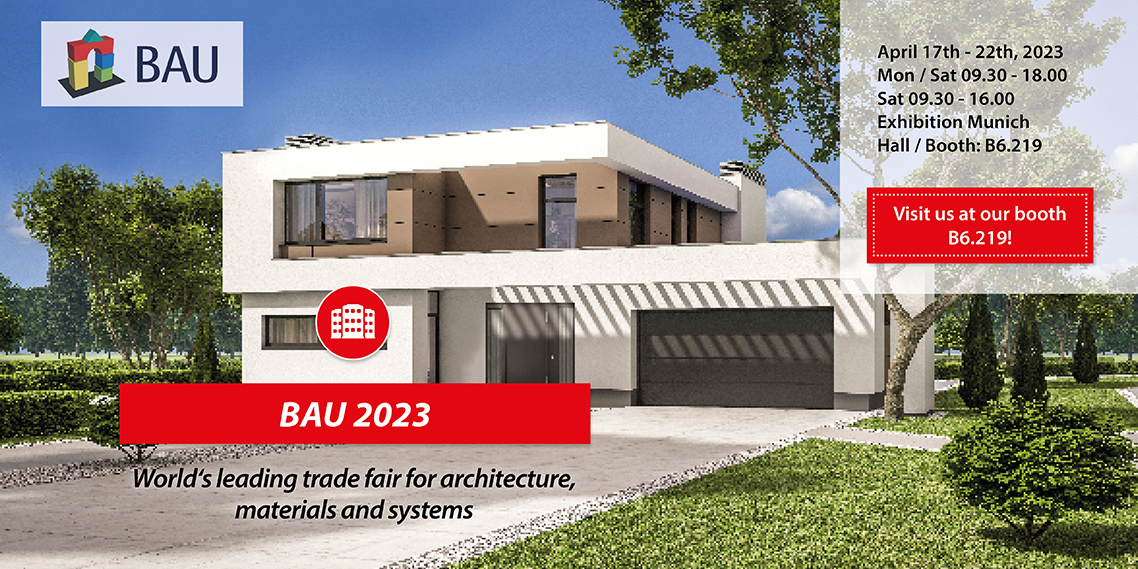 Visit us at trade fair BAU Munich 2023 - Adhesives & Composite panels