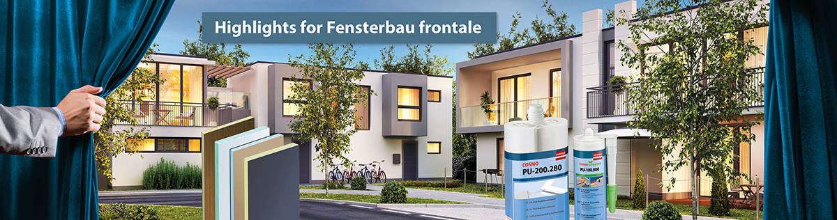 [Translate to Französisch:] Higlights for Fensterbau Frontale